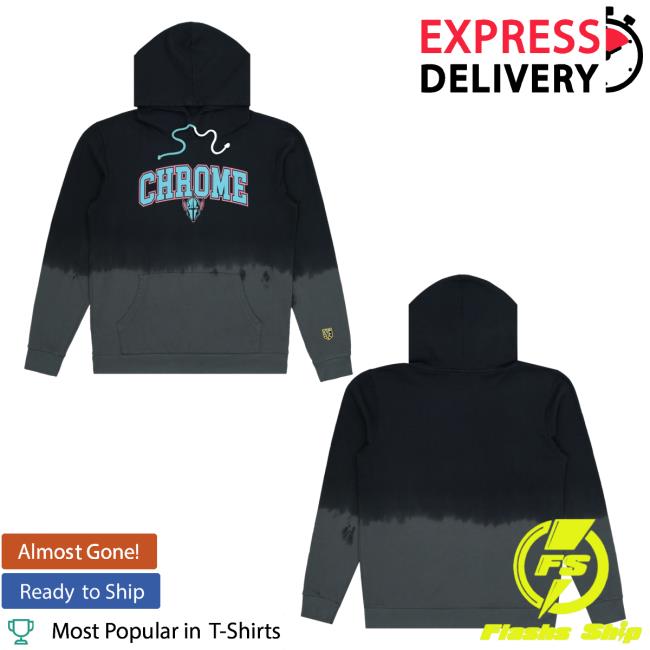 Premier Lacrosse League Shop Chrome Dip Dye Hoodie