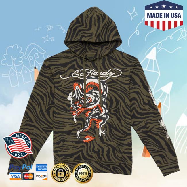 Official Ed Hardy Merch Store Dragon Zebra Camo Sweaters EdHardy Apparel Clothing Shop