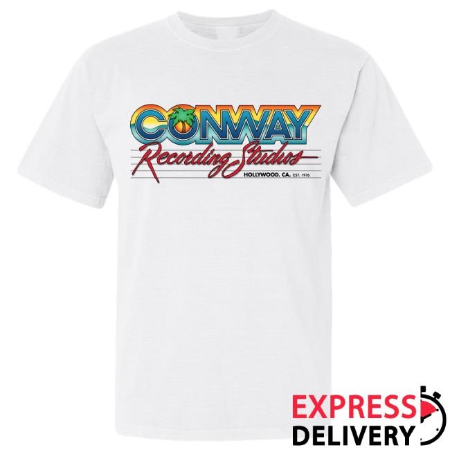 Conway Recording Studios Logo Short Sleeve Shirt Luke Hemmings Wearing