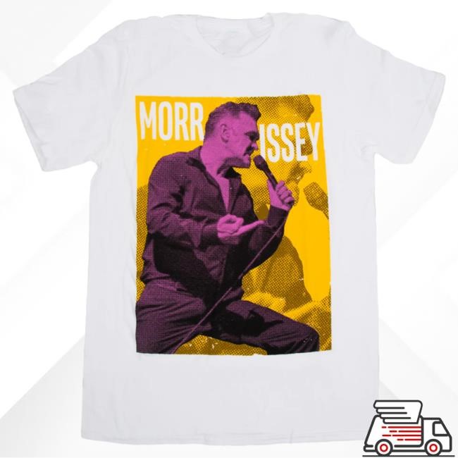 Mporium Finger Hot Shirt - White Official Morrissey Merch Store Shop