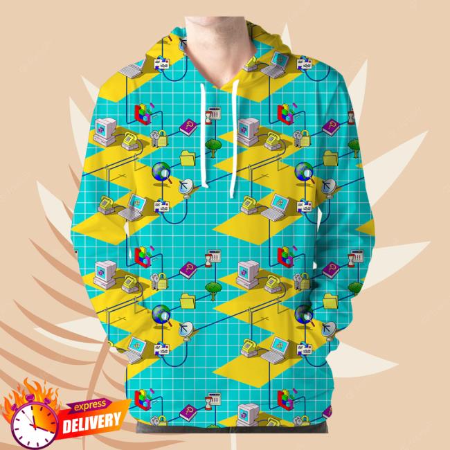 Official Vapor95 Clothing Store Internet Connection Hoodies 3D All Over Print