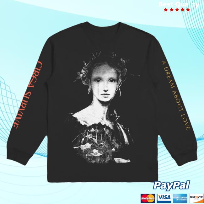 Official Circa Survive ADAL A Dream About Love Long Sleeve Shirt 2023 Black Circasurvive