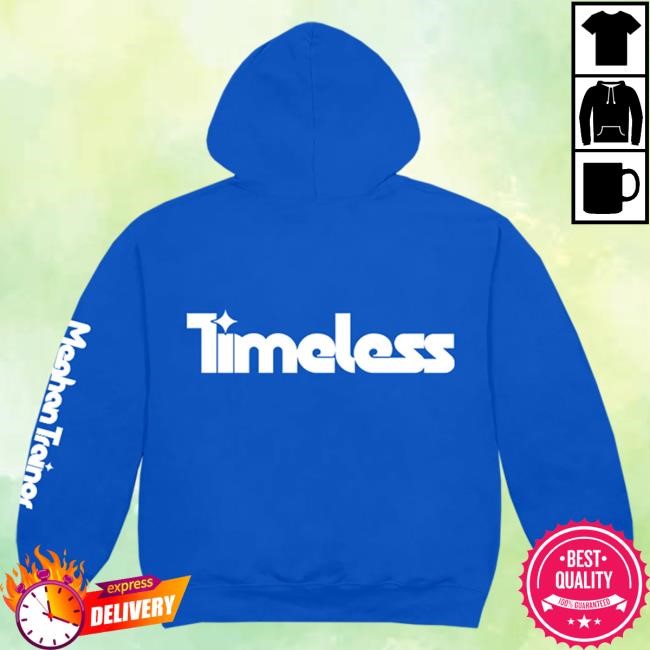Meghan Trainor Merch Store Meghan Trainor Timeless Zip Hooded Sweatshirt