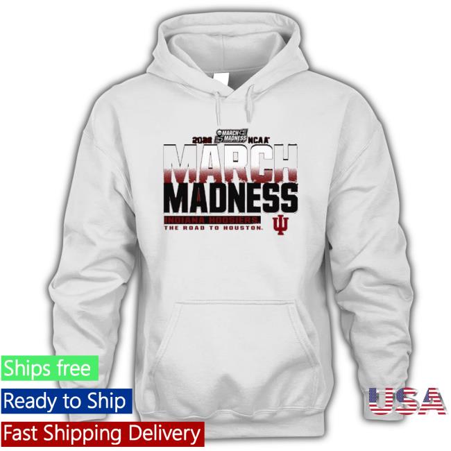 Indiana Hoosiers Men’S Basketball 2023 March Madness The Road To Houston shirt