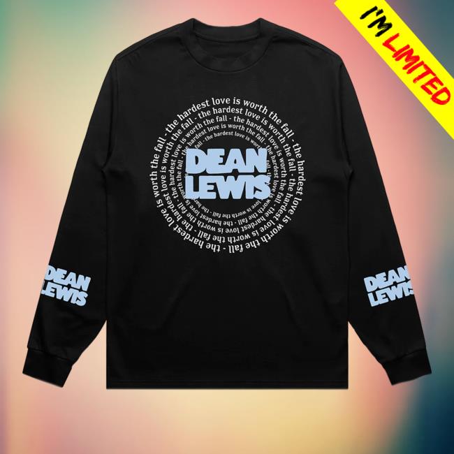 Official Dean Lewis Merch Dean Lewis The Hardest Love Longsleeve T Shirt