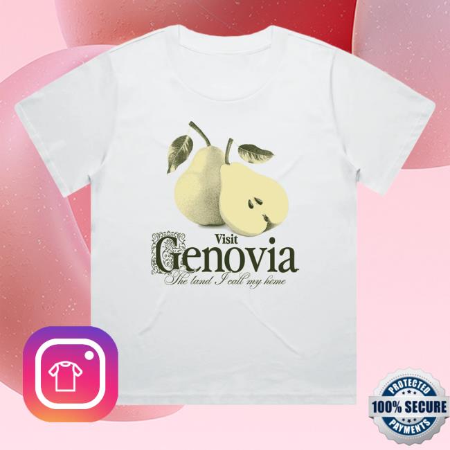 Super Yaki Merch Visit Genovia Boxy Crewneck Sweatshirt