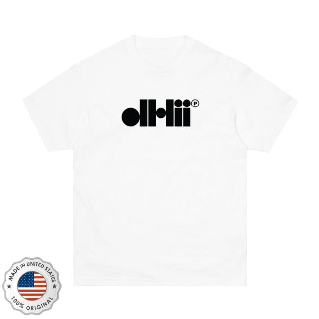 Dh2 - Dh2 White Logo S/S Tee