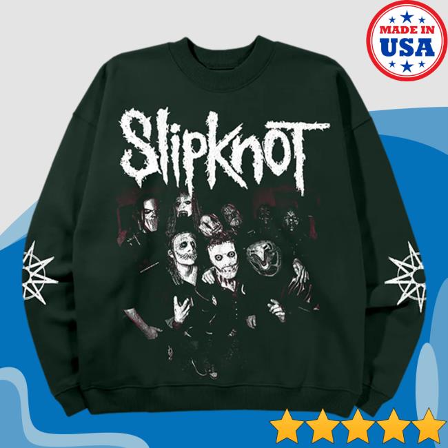 Offcial Slipknot Merch Forest Green Hoodies