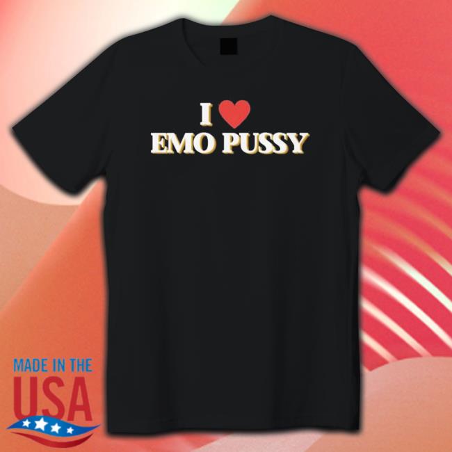 Official I Love Emo Pussy Crewneck Sweatshirt