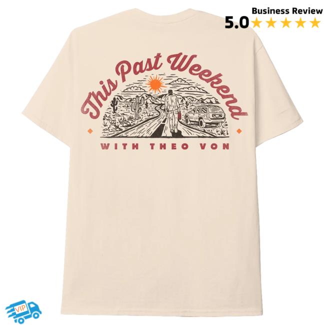 Official Theo Von Merch Store Out Of Gas Tan Attractive Shirt TheoVon