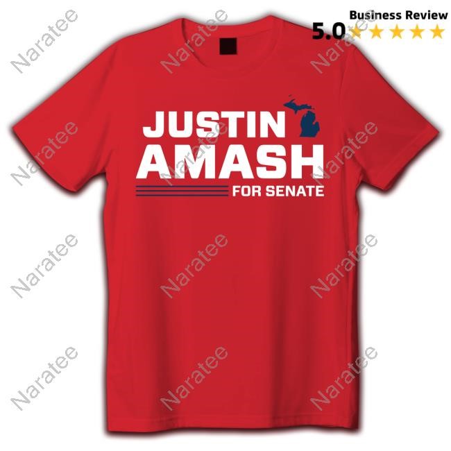 Justin Amash For Senate Tee Shirt