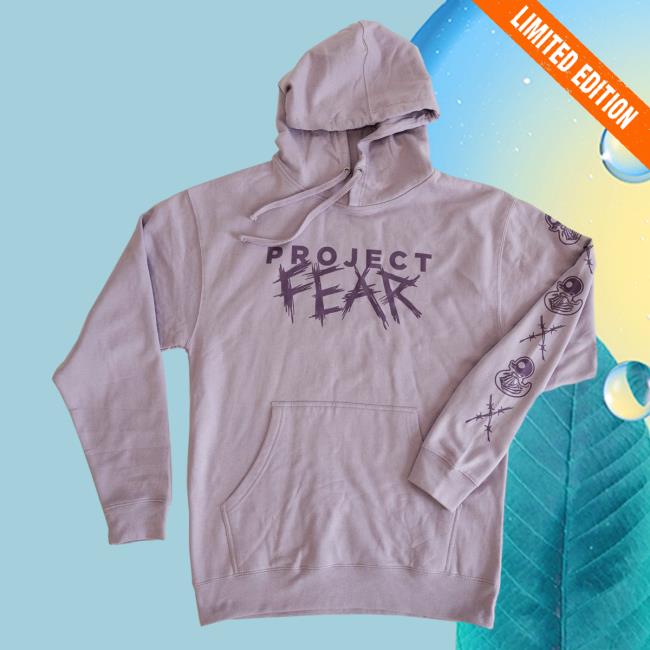 Official Fear Club Merch Store Shop Fear Gear Project Fear - Lavender Pullover Sweatshirt FearGear