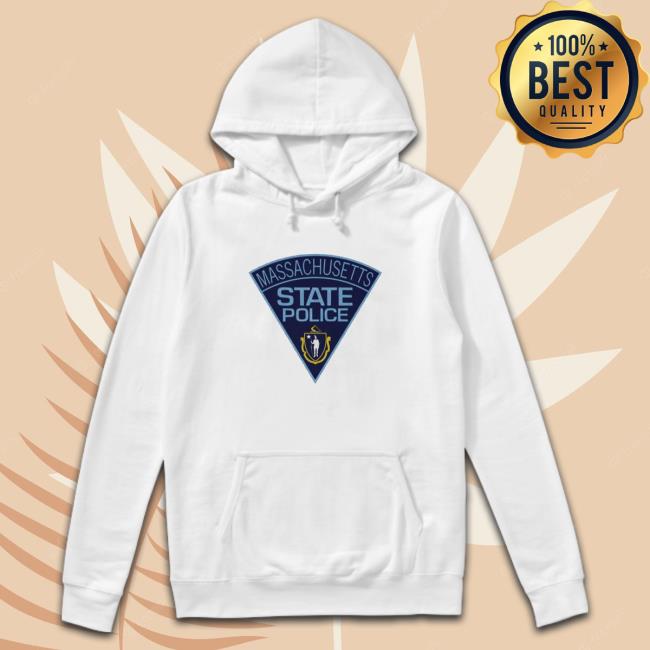 Triangle Logo Massachusetts State Police Emblem T-Shirt
