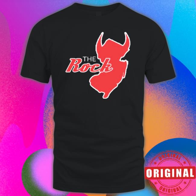 New Jersey Devils The Rock shirt
