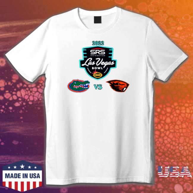 Official Las Vegas Bowl 2022 Oregon State Beavers vs Florida Gators Hooded Sweatshirt