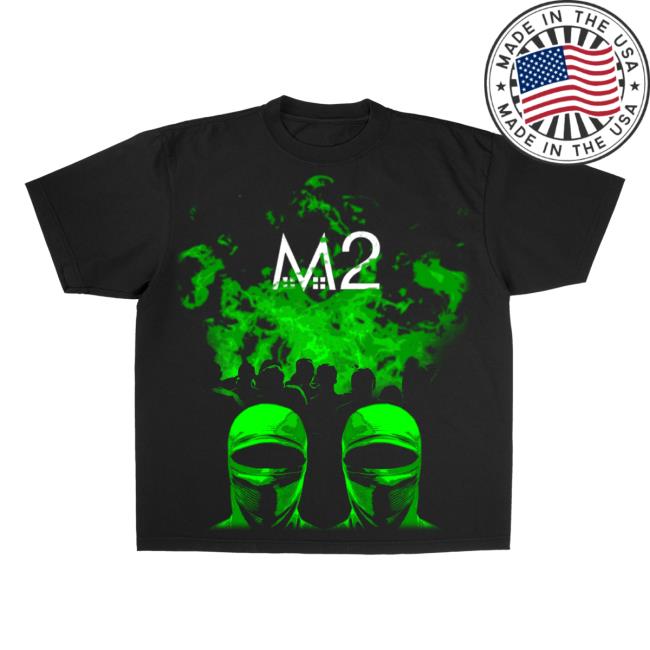 Official Mansionz Merch Mask Black Tee