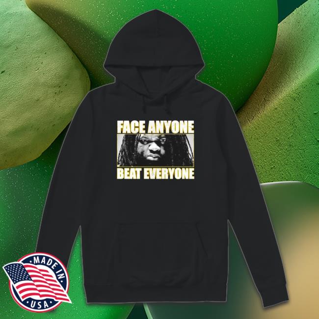 Bojack Bojack Faceanyone Beat Everyone Crewneck Sweatshirt