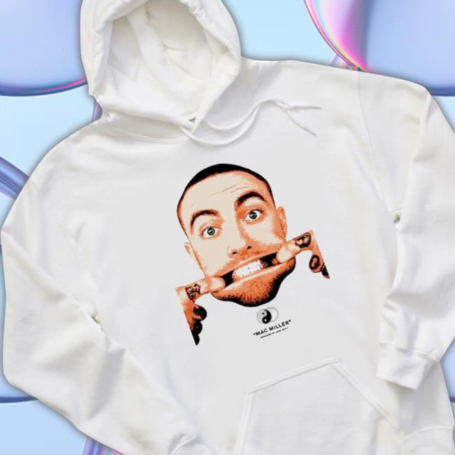 Face Mac Miller Portrait Tee Shirt