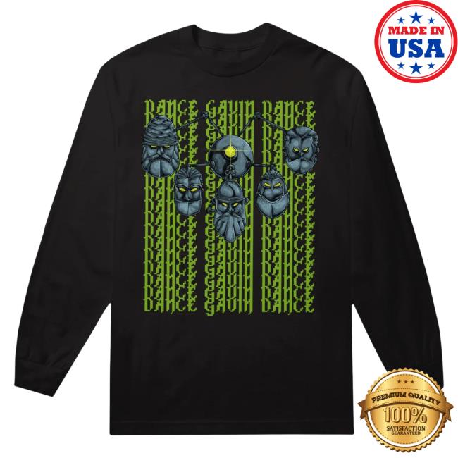 Official Dance Gavin Dance Band Merch Tree City Sessions (Alternate Reality) Black Long Sleeve Tees DanceGavinDance