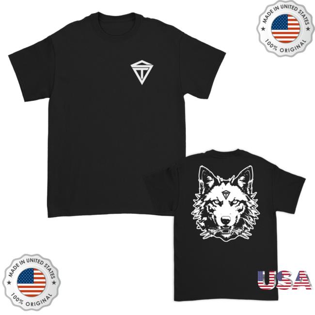 Official Sleep Theory Merch Store Shop Wolf Shirt (Black) SleepTheory