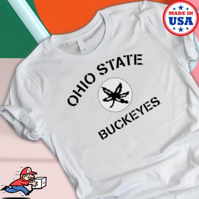 Ohio State Buckeyes Stencil Arch Performance Long Sleeve Shirt