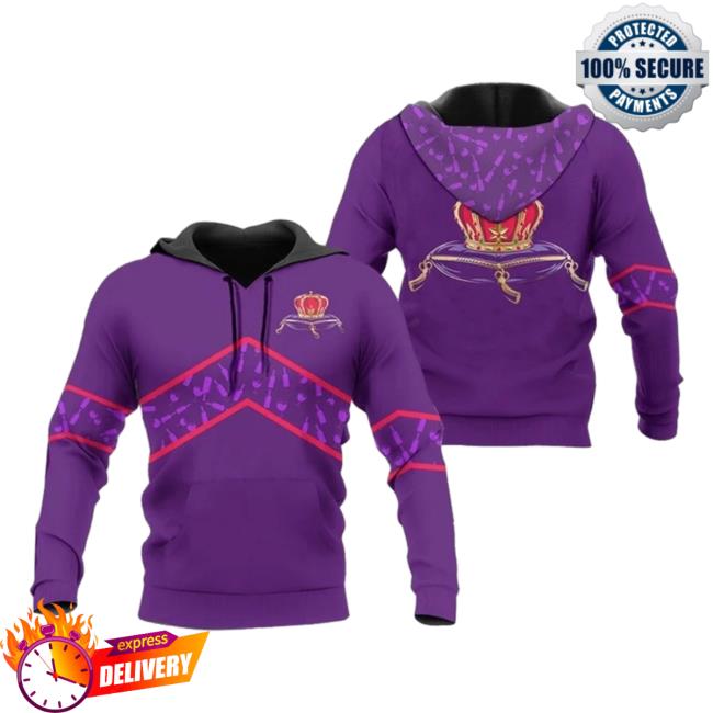 Official Crown Royal Purple Wine Pattern Tee
