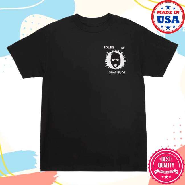 Officia Idles Merch Store Shop Idles Band Gratitude Forever Shirt