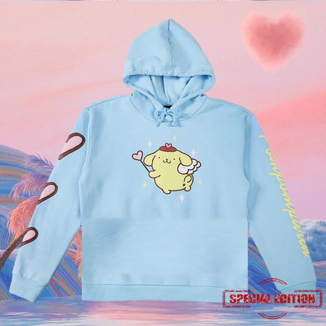 Official Sanrio Apparel Clothing Merch Store Shop Pompompurin X Dumbgood Pullover Sweatshirt