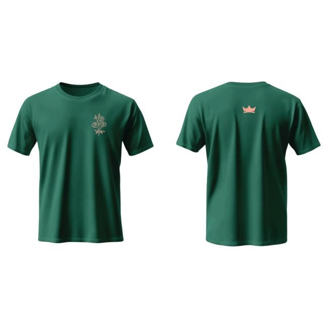 Official Unrivaled Basketball Rosebuds Evergreen Shirt