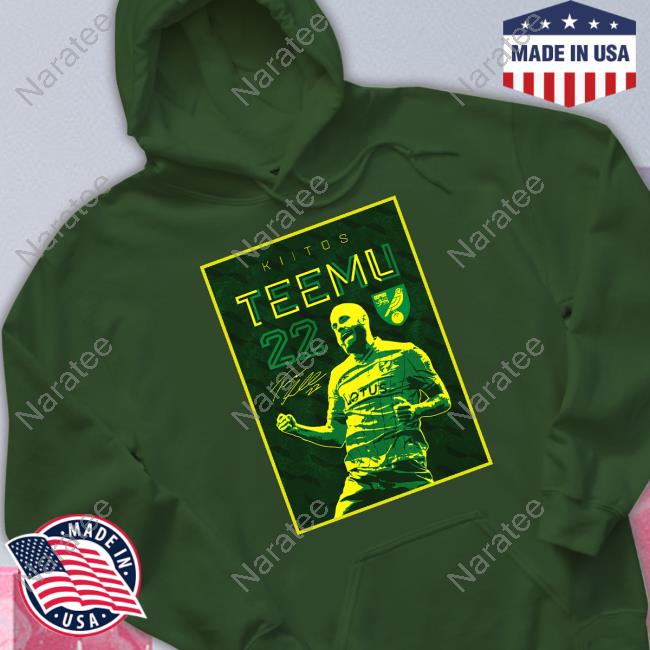 Official Canaries Shop Kiitos Pukki Teemu 22 Tee Shirt Norwich City Fc