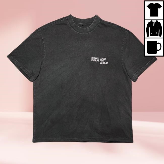 Official Solomun Merch Shop DIYNAMIC London - London Finsbury Park Short Sleeve Tee Nobody Is Not Loved Clothing Store Apparel