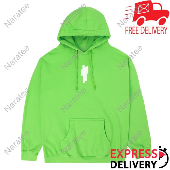 Official Billie Eilish Clothing Shop Store Blohsh Green Crewneck Sweatshirt Billieeilish Merch