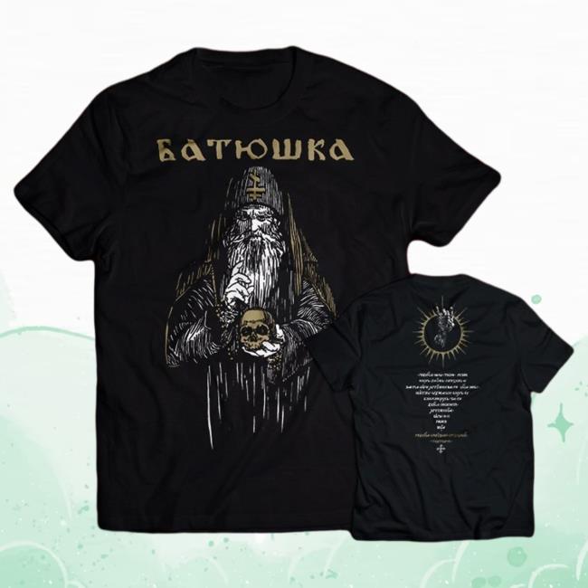 Official Kings Road Merch Store Batushka - "Shema Monk II" T Shirt Kings Road Shop