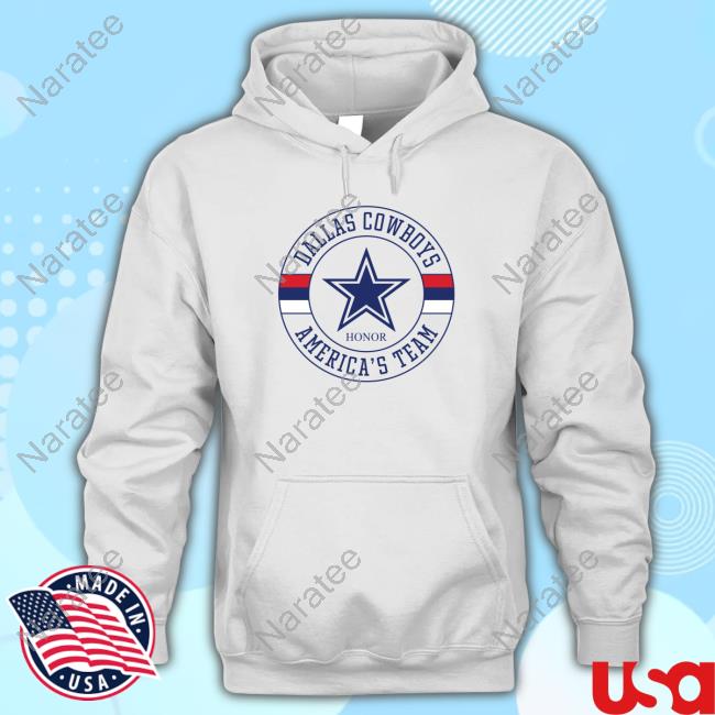 Dallas Cowboys Honor America's Team Long Sleeved T Shirt