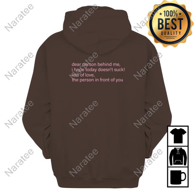 Alexander 23 Dear Person Behind Me Hoodie Alexander 23 Merch InterscopeDear Person Behind Me Hot Shirt Alexander23