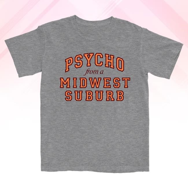 Official Quinn Xcii Psycho From A Midwest Suburb Tshirt