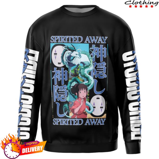 Official Anime Ape Clothing Spirited Away Studio Ghiblii Streetwear AOP T-Shirts 3D All Over Print Animeape