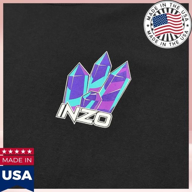 Official Inzo Merch Soft Landing Shirt - Black