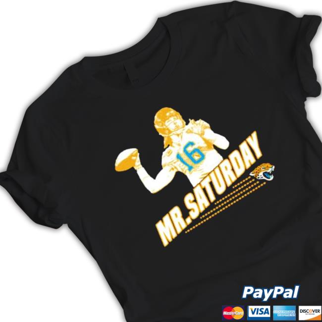 Original Mr. Saturday Trevor Lawrence Jaguars Football Tee