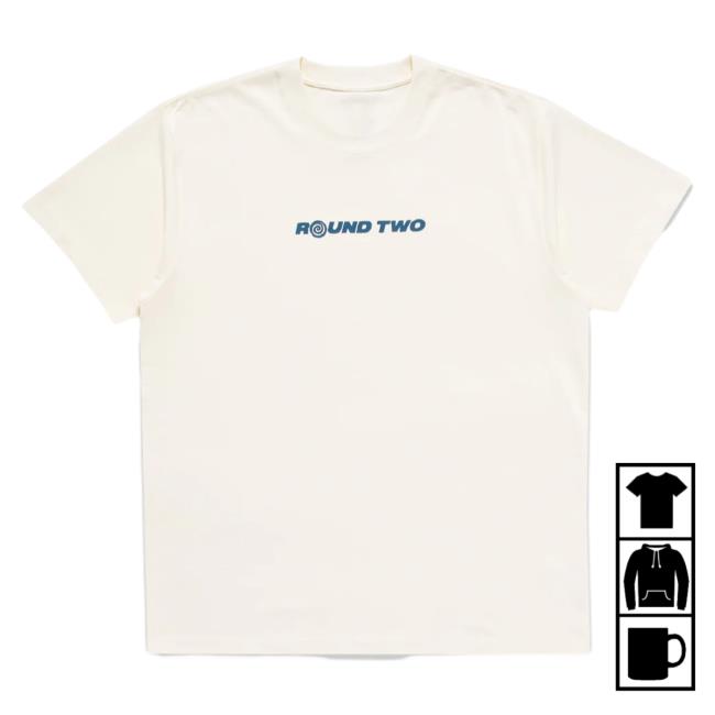 Round Two Clothing Store Shop Natural Classic Logo T Shirt Roundtwostore