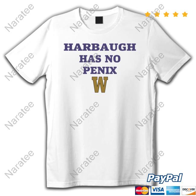 Official Harbaugh Has No Penix Shirt