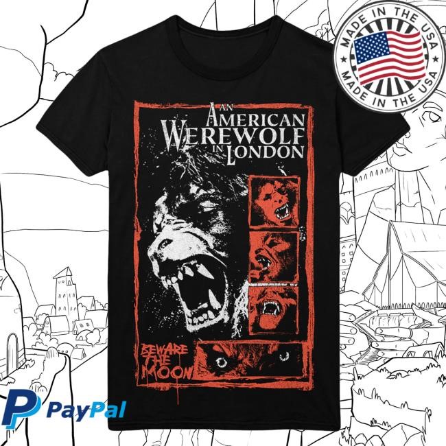 Official Gutter Garbs An American Werewolf in London: Werewolf T-Shirt
