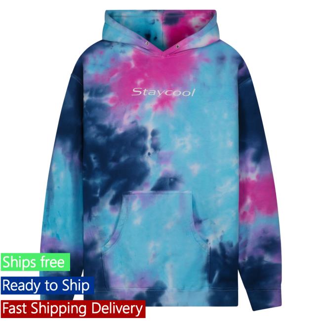 Official Stay Cool Clothing Store Staycool Logo Midnight Wash Dye Sweater Multi StaycoolNyc