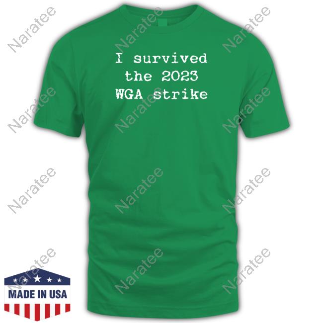 Official Danielle Nicki Shop I Survived The 2023 Wga Strike Shirt