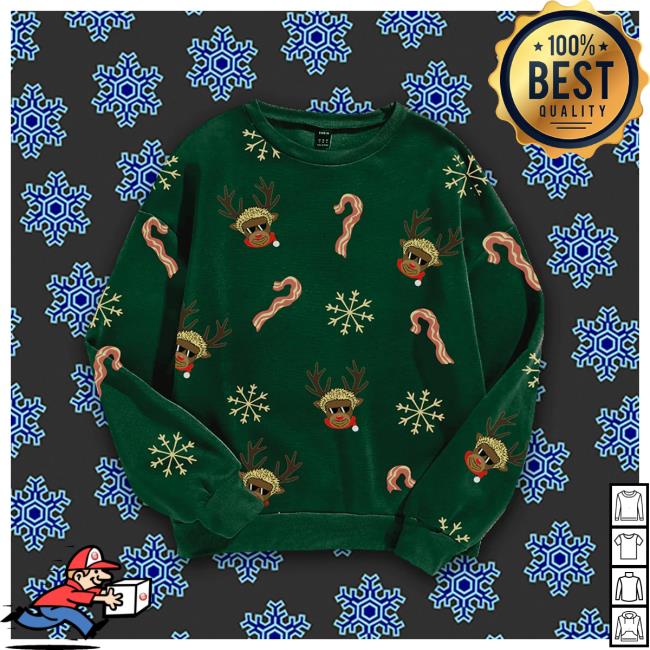 Official Guy Fieri Official Merchandise Reindeer Guy Holiday Sweatshirt