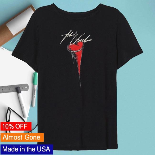 Official The Used Heart Noose Shirt