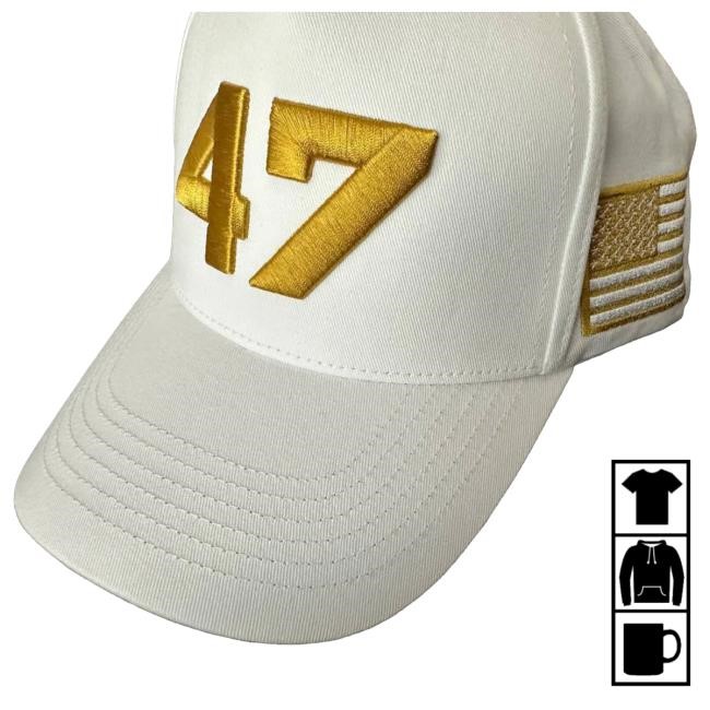 Official Charlie Kirk Merch Limited Edition 47 Hat