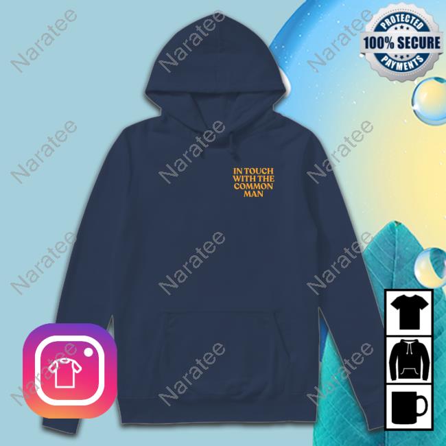 Official Hamish And Andy Merch In Touch With The Common Man Tee