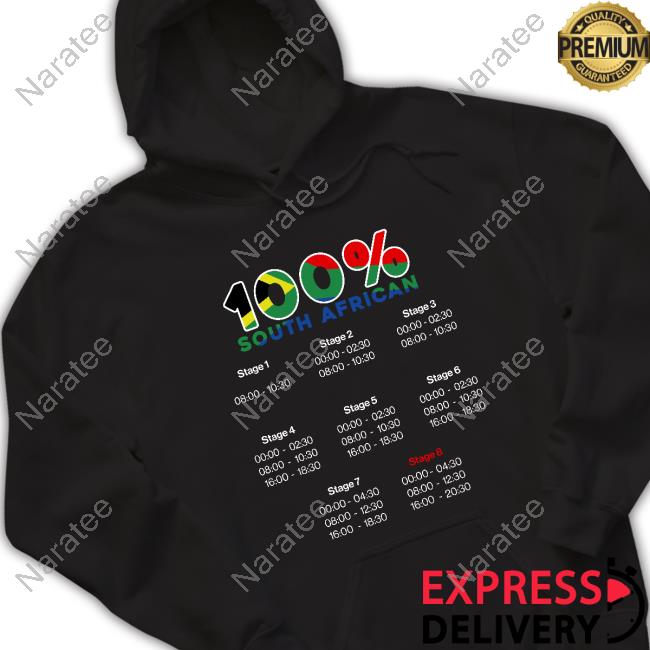 Official 100% South African Shirt Rory Petzer