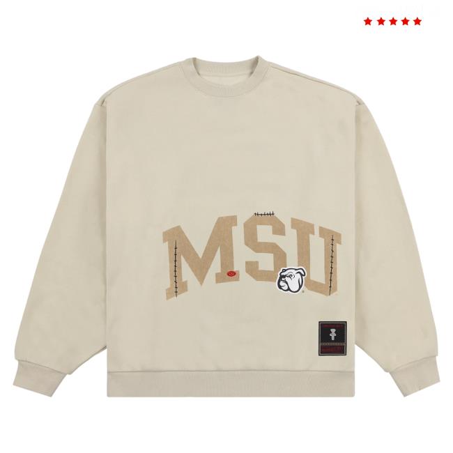 Official Travis Scott Utopia Merch Store CJ X M&N X MISSISSIPPI STATE UNIVERSITY Popover Hoodie Travis Scott Apparel Clothing TravisScott